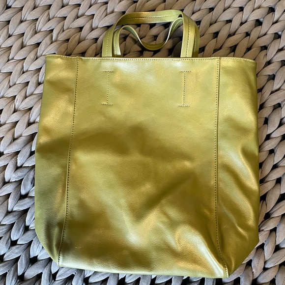 Saks Fifth Avenue Strip Shopping Tote Bag - Picture 2 of 4